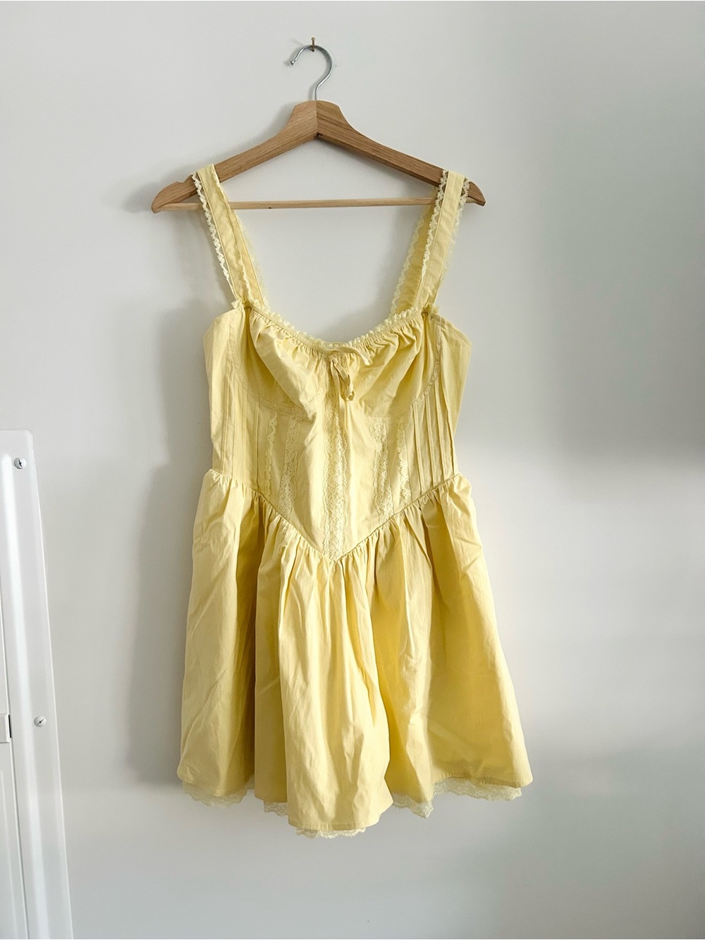 More to Come Butter Yellow Babydoll Dress
